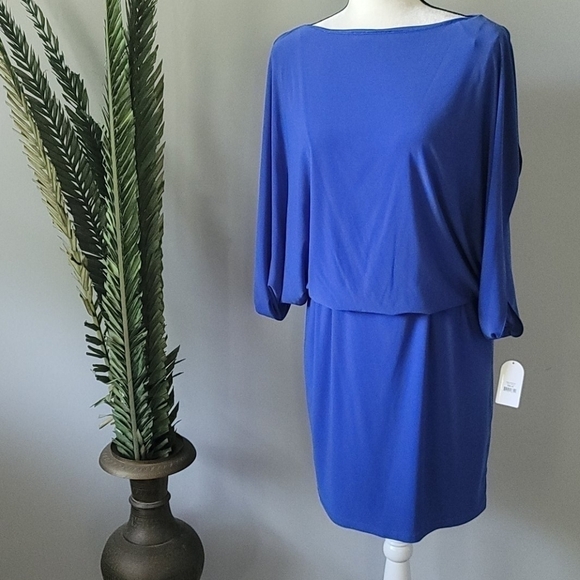 Jessica Simpson indigo cutout back dress NWT - Picture 4 of 15